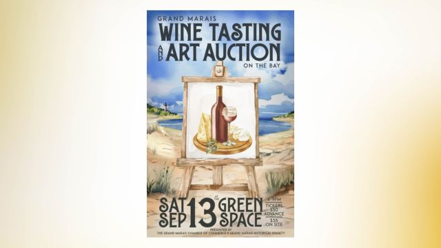 Grand Marais gears up for second annual Wine Tasting and Art Auction